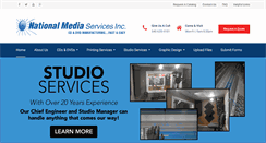 Desktop Screenshot of nationalmediaservices.com